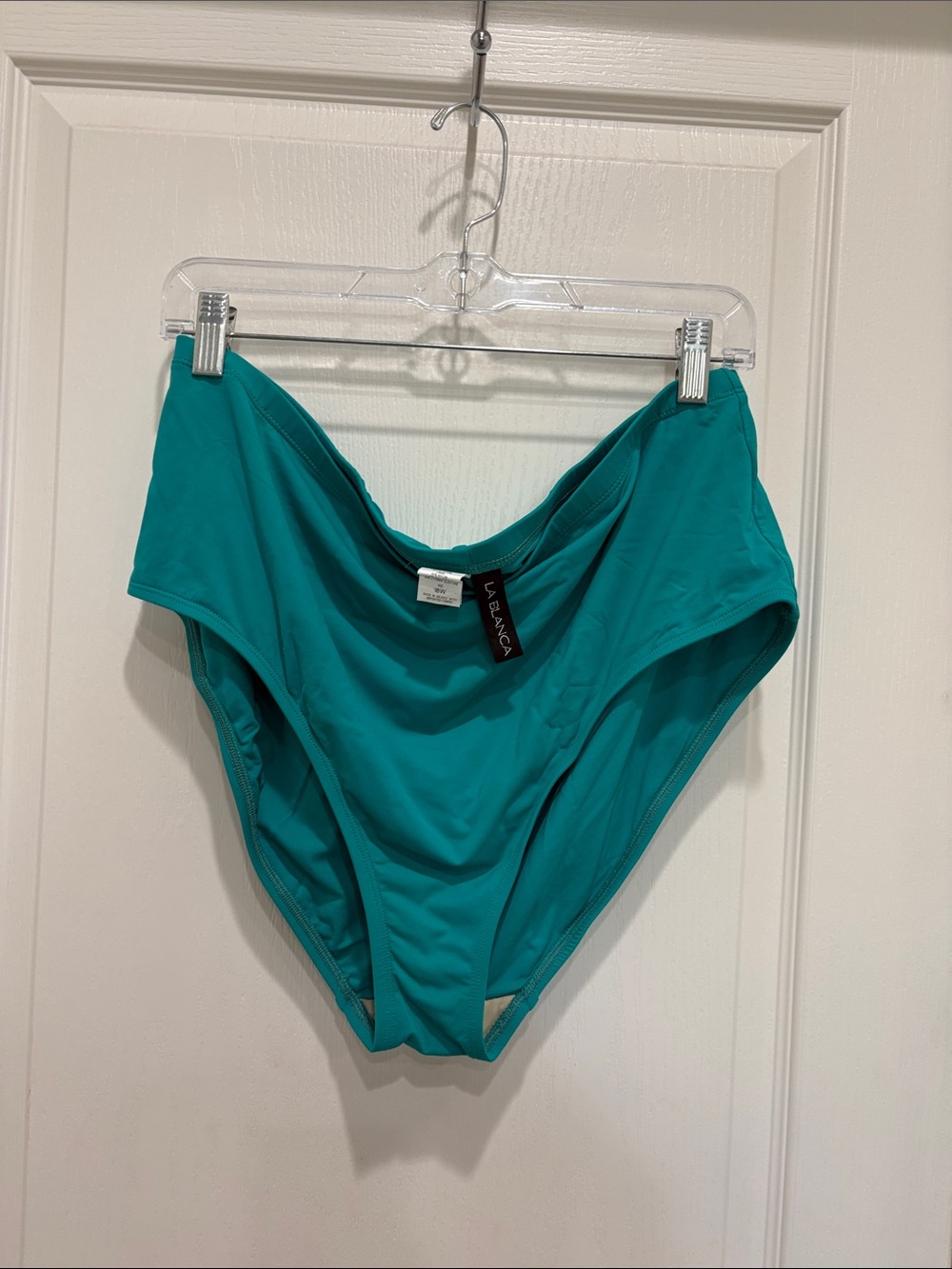 La Blanca Teal Swim Bottoms size 18 - Picture 4 of 7